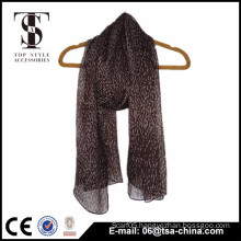 Fashionable Design 66*165cm Self Fringes Polyester Woven Scarf